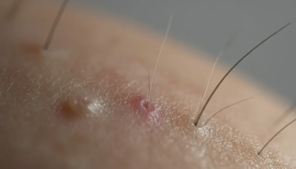 Anatomy of a human hair follicle