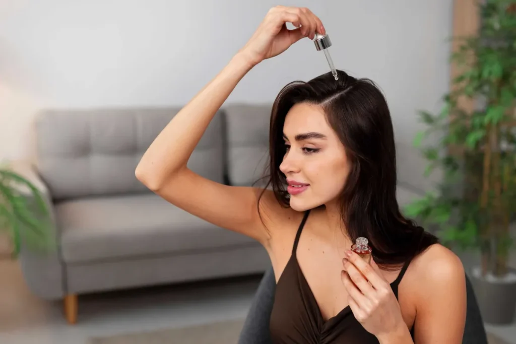 Healthy hair follicles thrive with proper nutrition