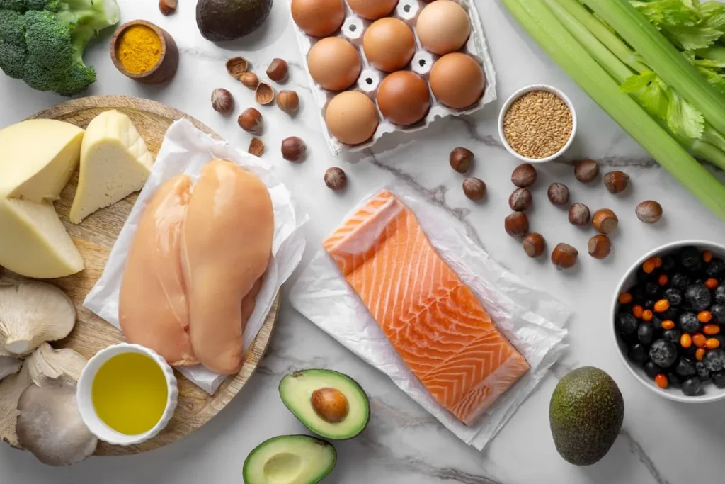 Animal-Based Protein Foods for Healthier Hair