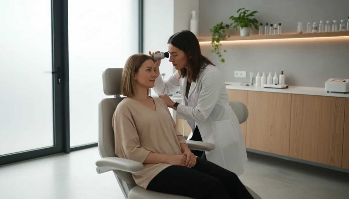 Professional assessment of female hair loss patterns
