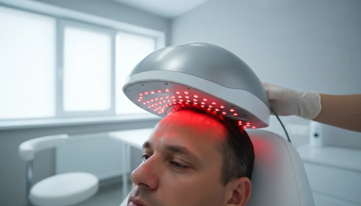 Low‑level laser therapy session