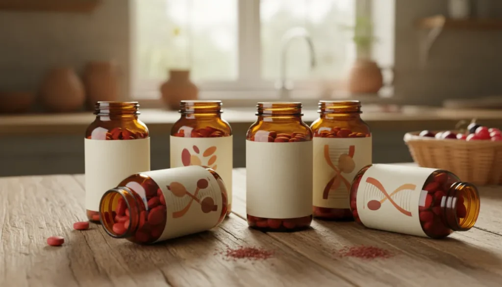 Vitamin B12 supplements in a natural setting