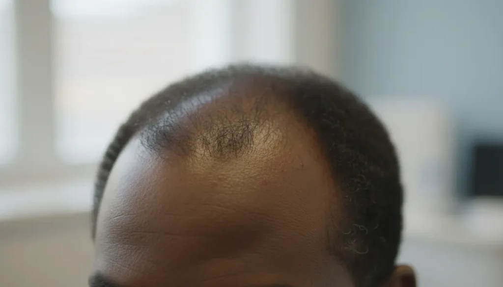 Scalp analysis reveals early signs of thinning
