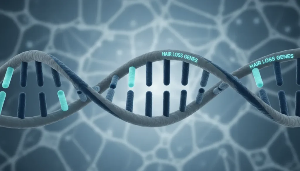Genetic factors influencing androgenetic alopecia