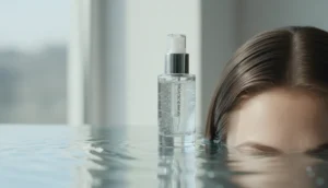 Topical serum ready for application
