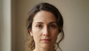 Typical temple thinning pattern in women