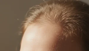Typical pattern of stress‑induced thinning