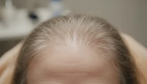 Hair loss patterns during chemotherapy