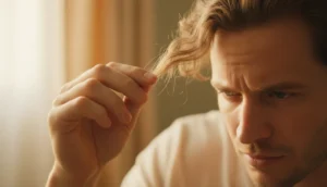 Typical daily hair shedding
