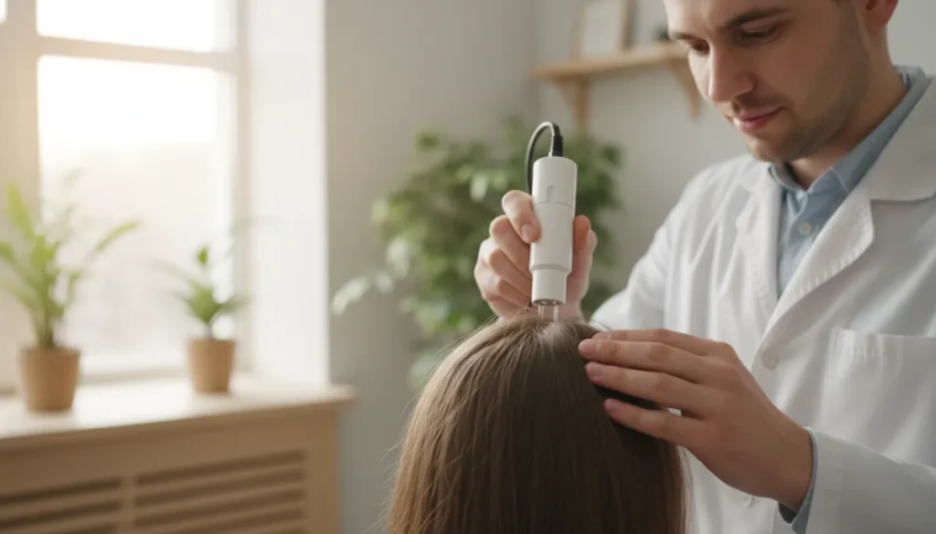Professional assessment of hair loss