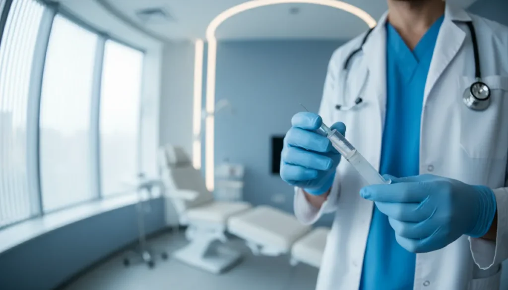 Stem cell preparation in a clinical setting