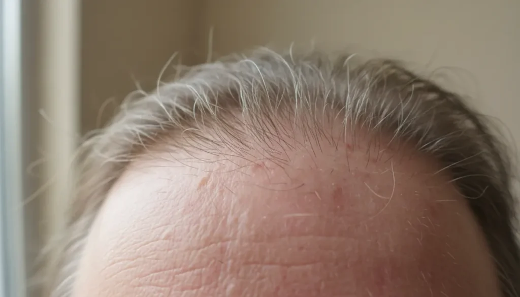 Identifying early signs of thinning hair