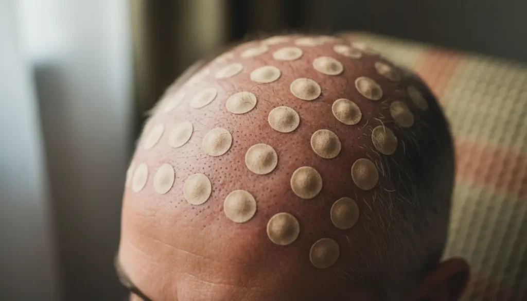 First‑week post‑operative scalp care