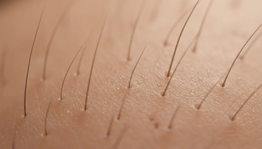 A healthy scalp environment supports robust hair growth.