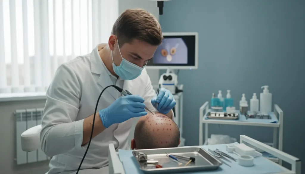 Hair transplant procedure