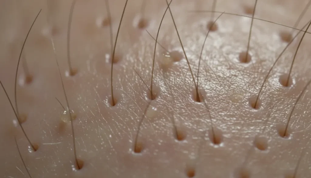 Understanding how excess oil affects hair follicles