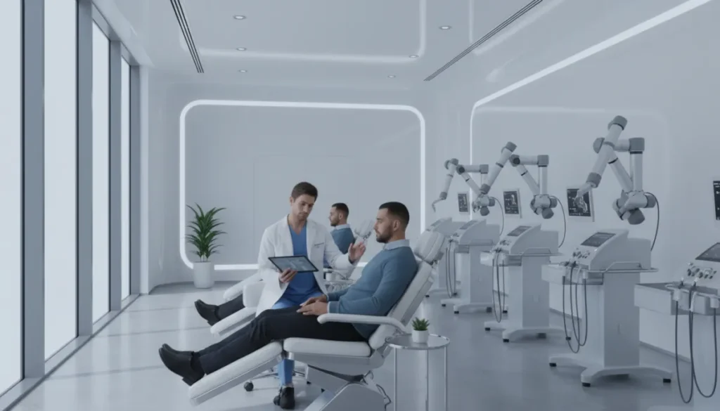 State-of-the-art facilities for hair restoration