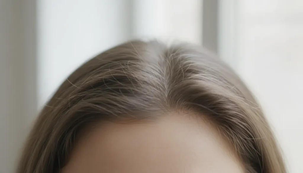 Early hair thinning observed in some leukemia patients before therapy