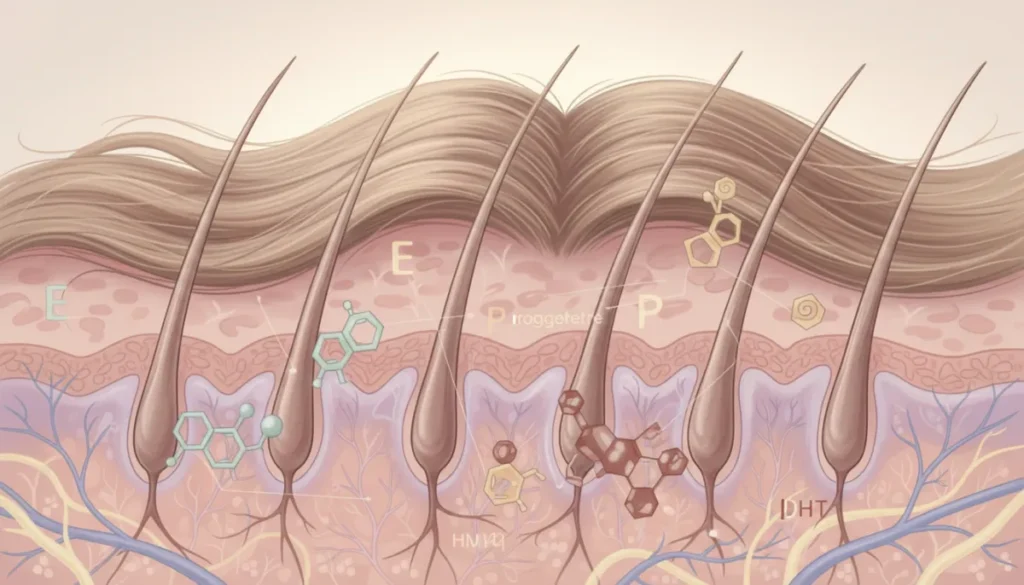 Hormonal shifts during menopause and their impact on hair growth